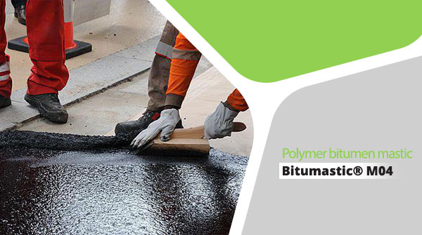 Polymer-modified bitumen mastic M04